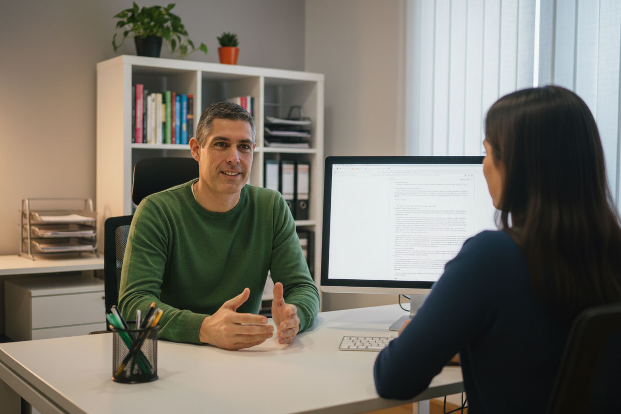 Sesión de trabajo para ordenar procesos y herramientas digitales